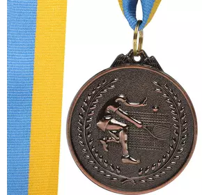 Медаль спортивная с лентой Большой Теннис C-8759 FDSO    Бронзовый (33508389)