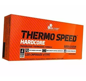 Комплексный Жиросжигатель в капсулах, Thermo Speed Hardcore, Olimp Nutrition  120капс (02283014)