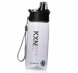 Бутылка для воды KXN-1179 Casno  580мл Серый (09481013)