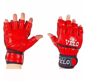 Перчатки для ММА ULI-4021 Velo  S Красный (37241025)