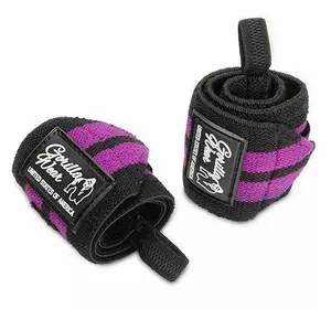 Кистевые бинты Wrist Wraps женские    Черно-фиолетовый (35369002)