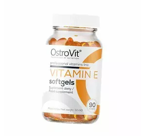 Витамин Е, Vitamin E Soft, Ostrovit  90капс (36250041)
