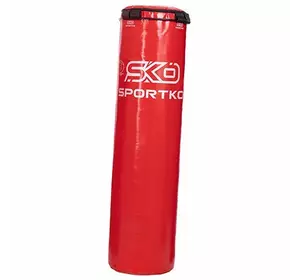 Мешок боксерский цилиндр Элит MP-00 Sportko  140см Красный (37451023)