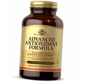 Антиоксидантная формула, Advanced Antioxidant Formula, Solgar  120вегкапс (70313001)