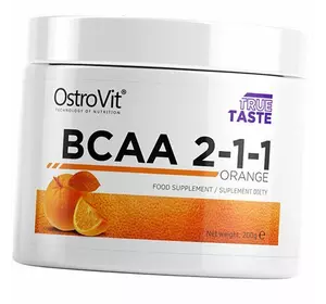 ВСАА, Аминокислоты, Pure BCAA 2:1:1, Ostrovit  200г Апельсин (28250002)