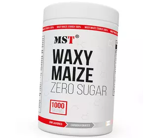 Углеводы для спортсменов без сахара, Waxy Maize Zero Sugar, MST  1000г Без вкуса (16288001)