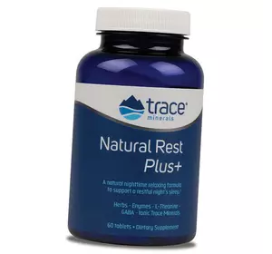 Поддержка сна, NaturalRest Plus+, Trace Minerals  60таб (71474002)