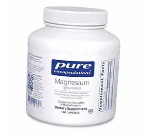 Магний Глицинат, Magnesium Glycinate, Pure Encapsulations  180капс (36361051)