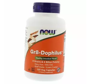 Пробиотики для улучшения желудочного тракта, Gr8-Dophilus, Now Foods  120вегкапс (69128007)