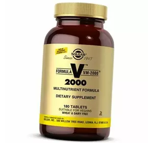 Комплекс Витаминов, Formula VM-2000, Solgar  180таб (36313148)
