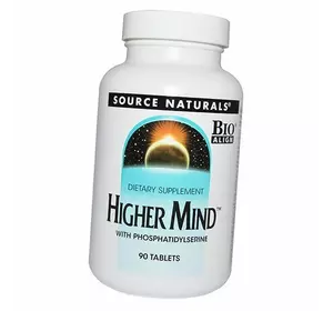Улучшение работы мозга, Higher Mind, Source Naturals  90таб (36355049)