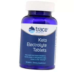 Кето-Электролиты, Keto Electrolyte, Trace Minerals  90таб (36474012)