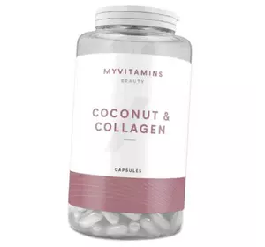 Коллаген с Кокосововым маслом, Coconut & Collagen, MyProtein  180капс (68121005)
