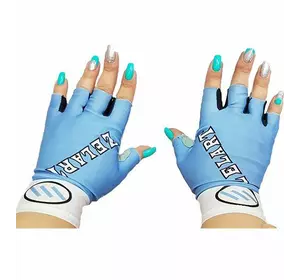 Перчатки для фитнеса с эластичной манжетой ZG-3601 Zelart  M Синий (07363015)