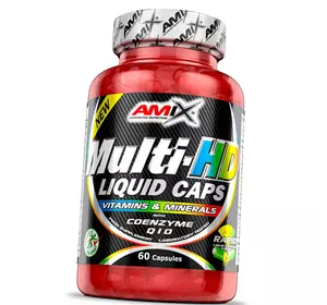 Мультивитамины, Multi-HD Liquid Caps, Amix Nutrition  60капс (36135011)