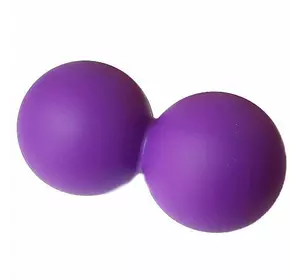 Массажер для спины DuoBall Massage Ball FI-1690 No branding    Фиолетовый (33429184)