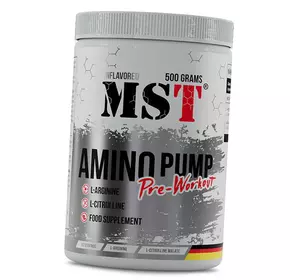 Аминокислоты перед тренировкой, Amino Pump, MST  500г Без вкуса (27288019)