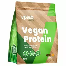 Протеин Веганский, Vegan Protein, VP laboratory  500г Шоколад (29099010)
