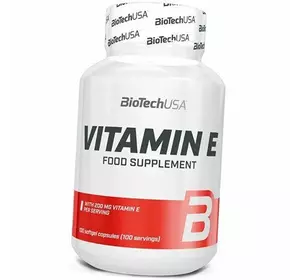 Витамин Е, Vitamin E, BioTech (USA)  100гелкапс (36084036)