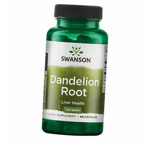 Корень одуванчика лекарственного, Dandelion Root, Swanson  60капс (71280036)