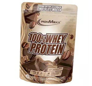 Сывороточный протеин, 100% Whey Protein, IronMaxx  500г пакет Шоколад-мокка (29083009)