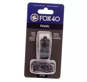 Свисток судейский Pearl FOX40     Черный (33508241)