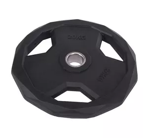 Блины (диски) полиуретановые SC-3858   20кг  Черный (58508108)