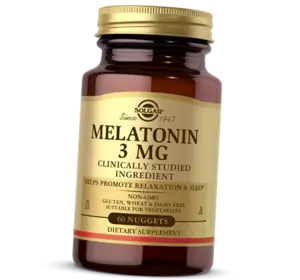 Мелатонин, Melatonin 3, Solgar  60таб (72313003)