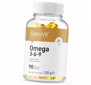 Омега 3-6-9, Omega 3-6-9, Ostrovit  90капс (67250004)
