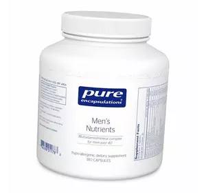 Витамины для мужчин, Men's Nutrients, Pure Encapsulations  180вегкапс (36361026)