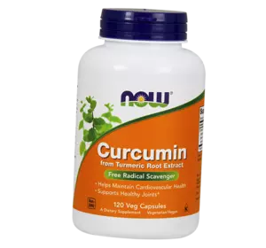 Куркумин, Turmeric Curcumin, Now Foods  120вегкапс (71128052)