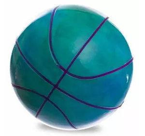 Мяч резиновый Баскетбольный BA-1910 Legend   Фиолетово-салатовый (59430003)