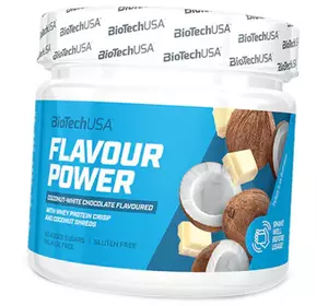 Подсластитель, Flavour Power, BioTech (USA)  160г Белый шоколад с кокосом (05084027)