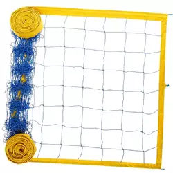 Сетка для волейбола Эконом12 Норма SO-9551 FDSO   Сине-желтый (57508824)