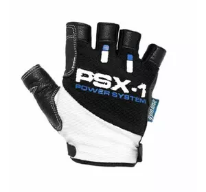 Перчатки для фитнеса и тяжелой атлетики PSX-1 PS-2680 Power System  S Голубой (07227014)