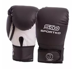 Перчатки боксерские PD-2 Sportko  12oz Черный (37451031)