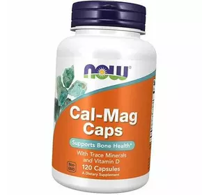 Поддержка здоровья костей, Cal-Mag Caps, Now Foods  120капс (36128220)