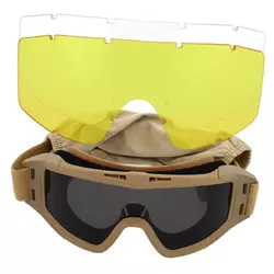 Защитные очки-маска JY-023-2    Хаки (60559049)