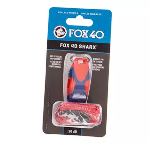 Свисток судейский Sharx Safety FOX40     Оранжево-синий (33508240)