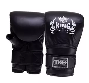 Снарядные перчатки кожаные Ultimate TKBMU-OT Top King Boxing  XL Черный (37551062)