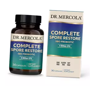 Комплекс пробиотиков и лечебные грибы, Complete Spore Restore, Dr. Mercola  30капс (69387008)