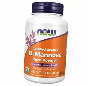Органическая Д Манноза, D-Mannose Powder, Now Foods  85г (72128035)