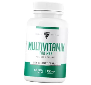 Витамины для мужчин, MultiVitamin For Men, Trec Nutrition  90капс (36101042)