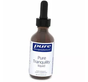 Глицин, ГАМК и Теанин от стресса, Pure Tranquility Liquid, Pure Encapsulations  116мл (27361015)