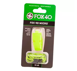 Свисток судейский Micro FOX40     Лимонный (33508214)
