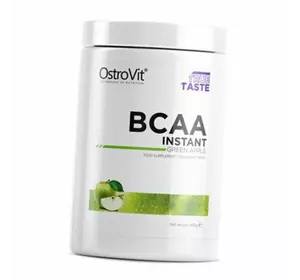 Аминокислоты для спорта, BCAA Instant, Ostrovit  400г Зеленое яблоко (28250008)