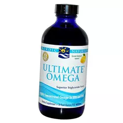 Жидкая Омега, Ultimate Omega Liquid, Nordic Naturals  237мл Лимон (67352024)