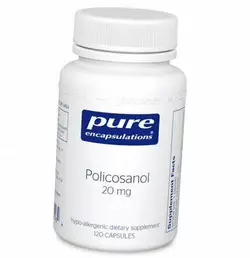 Поликозанол, Policosanol 20, Pure Encapsulations  120капс (72361015)