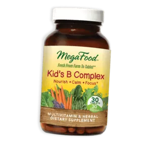 Витамин В Комплекс для детей, Kid's B Complex, Mega Food  30таб (36343008)