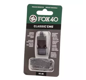 Свисток судейский Classic CMG FOX40Classic     Черный (33508208)